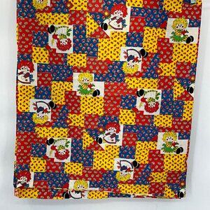 Raggedy Ann & Andy Quilting Fabric Patchwork Print 1 Yard